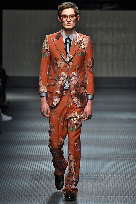 gucci floral blazer mens|gucci warm up suits men.